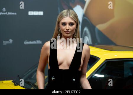 Cologne, Allemagne. 26th mars 2023. Luna SCHWEIGER, actrice, tapis rouge, spectacle tapis rouge, arrivée, Arrivée, première de film Manta Manta sur 27 mars 2023 à Koeln, Credit: dpa/Alay Live News Banque D'Images