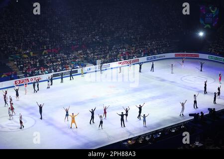 Saitama, Japon. 26th mars 2023. Vue générale patinage artistique : Championnats du monde de patinage artistique de l'UIP 2023 Gala Exhibition à Saitama Super Arena à Saitama, Japon . Credit: Yohei Osada/AFLO SPORT/Alay Live News Banque D'Images