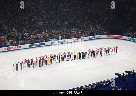 Saitama, Japon. 26th mars 2023. Vue générale patinage artistique : Championnats du monde de patinage artistique de l'UIP 2023 Gala Exhibition à Saitama Super Arena à Saitama, Japon . Credit: Yohei Osada/AFLO SPORT/Alay Live News Banque D'Images