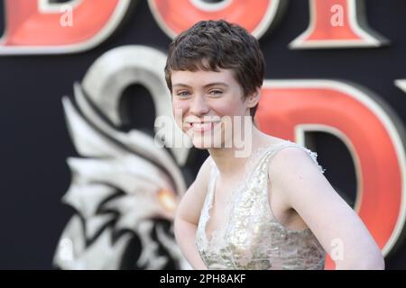 Los Angeles, États-Unis. 26th mars 2023. Sophia Lillis aux donjons et dragons : première d'honneur parmi les voleurs au Regency Village Theatre, Los Angeles, CA, 26 mars 2023. Crédit photo: Joseph Martinez/PictureLux crédit: PictureLux/The Hollywood Archive/Alamy Live News Banque D'Images