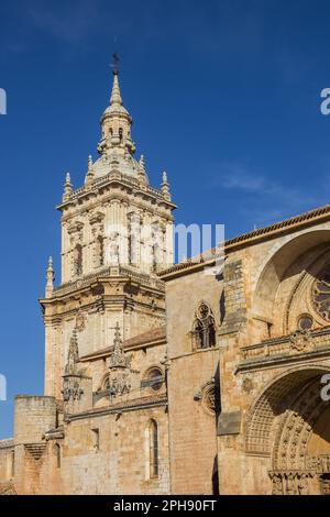 Tour de la cathédrale historique de Burgo de Osma, Espagne Banque D'Images