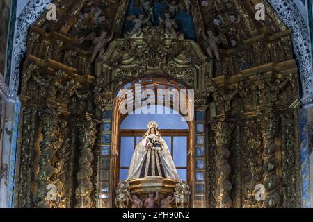 Fuente del Arco - Espagne - 1st novembre 2022 : notre Dame d'Ara, Fuente del Arco, Badajoz, Espagne. Banque D'Images