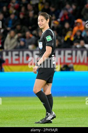 MEWA-Arena Mainz Allemagne 25.4,2023, Football, International friendly, Allemagne (GER) v. PÉROU (PER) — arbitre Maria Sole Caputi (ITA) Banque D'Images