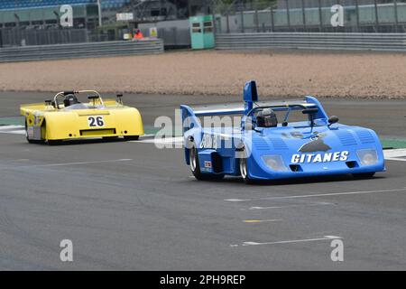 David Alborough, Osella PA2, George Douglas, Martin BM9, HSCC Thundersports Series renommé de Pre-80 Endurance, pour Sports Racing, GT et Touring ca Banque D'Images