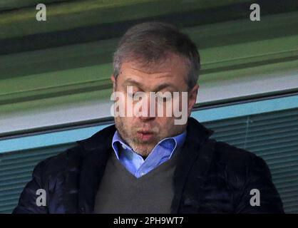 Photo du dossier en date du 19-12-2015 de Roman Abramovich, à qui les sanctions imposées par le gouvernement de Chelsea ont été un facteur dans le club qui a enregistré des pertes de £121million en 2021-22. Date de publication : lundi 27 mars 2023. Banque D'Images