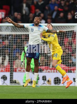 Ivan Toney (Brentford) d'Angleterre faisant ses débuts lors de l'UEFA EURO 2024 qualifiant le match de groupe C entre l'Angleterre et l'Ukraine à Wembley, Lond Banque D'Images