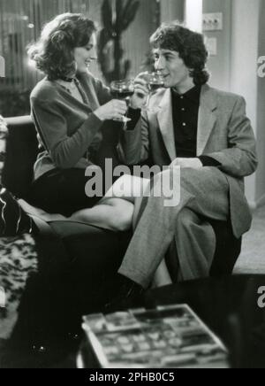 L'actrice Annette O'Toole et l'acteur Martin Short dans le film Cross My Heart, USA 1987 Banque D'Images