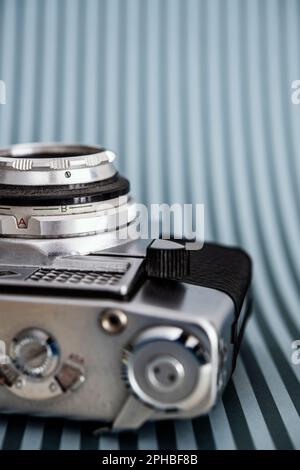La vie d'un appareil photo de cinéma d'époque Banque D'Images