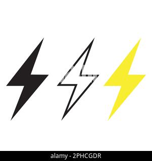 Rayons noir, blanc et jaune sur fond blanc avec espace de copie Illustration de Vecteur