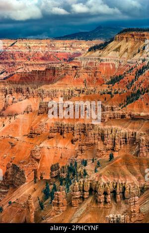 Monument national de Cedar Breaks - Utah Banque D'Images