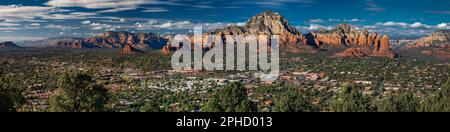 Les roches rouges de Sedona, Arizona Banque D'Images