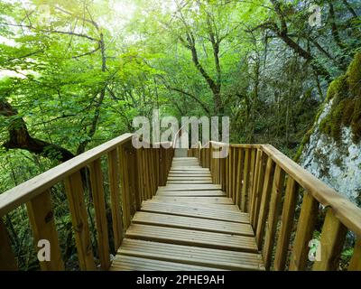 Parc national des montagnes de Kure. Région de randonnée de Horma Canyon. Destinations de voyage en Turquie. Pinarbasi, Kastamonu, Turquie Banque D'Images