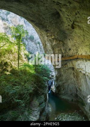 Parc national des montagnes de Kure. Région de randonnée de Horma Canyon. Destinations de voyage en Turquie. Pinarbasi, Kastamonu, Turquie Banque D'Images