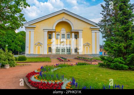 Sillamäe culture hall en Estonie Banque D'Images