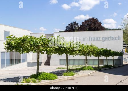 Burgdort, Suisse - 11 juin.2021: Extérieur du musée d'art moderne 'Museum Franz Gertsch' à Bergdorf, Suisse. Le musée a été nommé d'après FR Banque D'Images