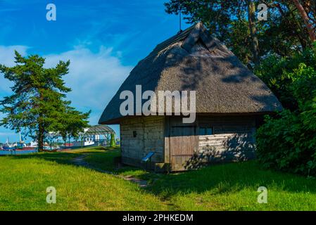 Musée en plein air de la ville lituanienne de Klaipeda. Banque D'Images