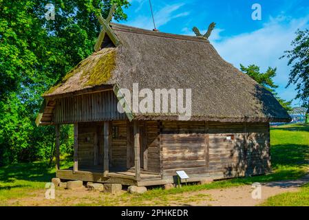 Musée en plein air de la ville lituanienne de Klaipeda. Banque D'Images