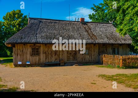 Musée en plein air de la ville lituanienne de Klaipeda. Banque D'Images