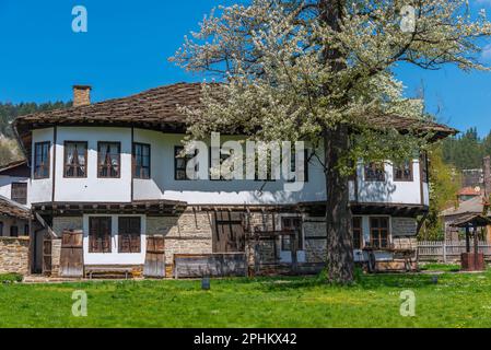 Musée de la maison Daskalov à Tryavna, Bulgarie. Banque D'Images