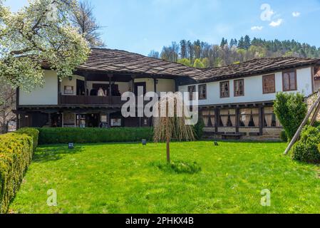 Musée de la maison Daskalov à Tryavna, Bulgarie. Banque D'Images