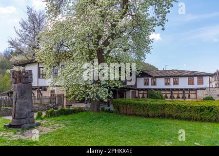 Musée de la maison Daskalov à Tryavna, Bulgarie. Banque D'Images