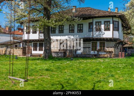 Musée de la maison Daskalov à Tryavna, Bulgarie. Banque D'Images