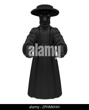 Peste Docteur isolé Banque D'Images