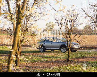 Francfort, Allemagne, nov 2019 : Audi A6 Allroad quattro break à l'IAA, la  cinquième génération A6, C8, Typ 4K, combi produits par Audi AG Photo Stock  - Alamy