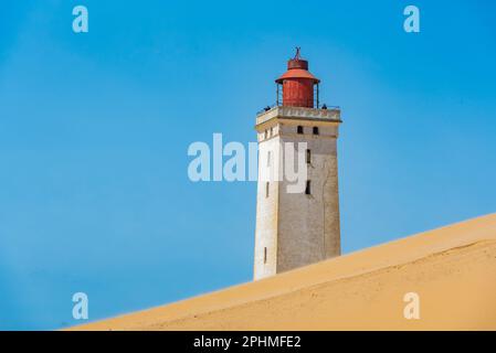 Rubjerg Knude Lightouse au Danemark. Banque D'Images