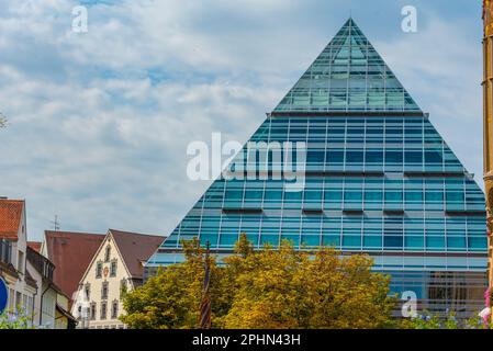 Ulm City Library en Allemagne. Banque D'Images