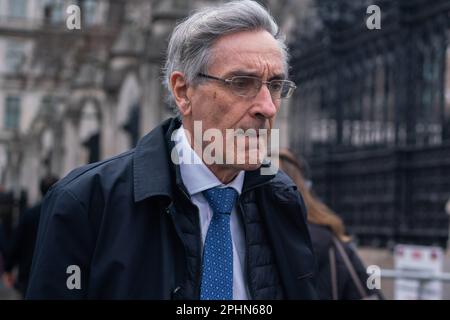 Londres Royaume-Uni 29 mars 2023. John Redwood, député conservateur de Wokingham. Crédit : amer ghazzal/Alamy Live. Actualités Banque D'Images