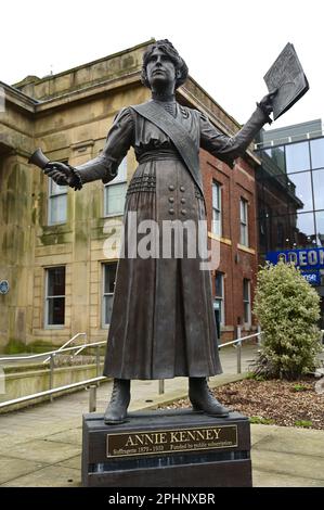 Statue d'Annie Kenney Banque D'Images