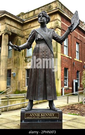 Statue d'Annie Kenney Banque D'Images