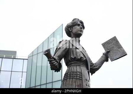 Statue d'Annie Kenney Banque D'Images