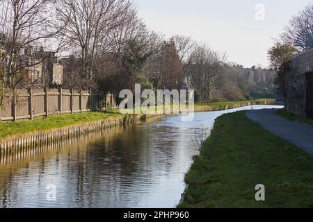 Le sentier de la rivière New (28 miles) de Hertfordshire à Islington, Londres, Angleterre, Royaume-Uni. Banque D'Images