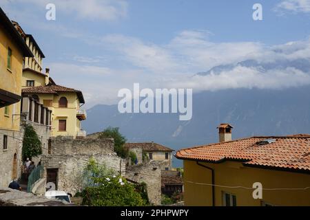 Impressions de Limone sul Garda, un bel endroit sur le lac de Garde Banque D'Images