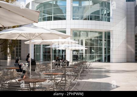 Le Getty Center est le campus du musée Getty. Banque D'Images