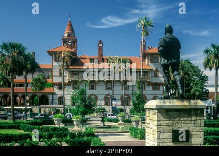 1992 HISTORIQUE FLAGER COLLEGE SAINT AUGUSTINE FLORIDE ÉTATS-UNIS Banque D'Images