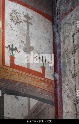 Teatro romano antico di Ercolano, Parco archeologico di Ercolano, Naples, Campanie Banque D'Images