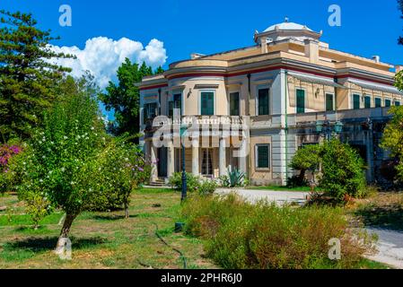 Musée de Palaiopolis - mon repos à Corfou, Grèce. Banque D'Images