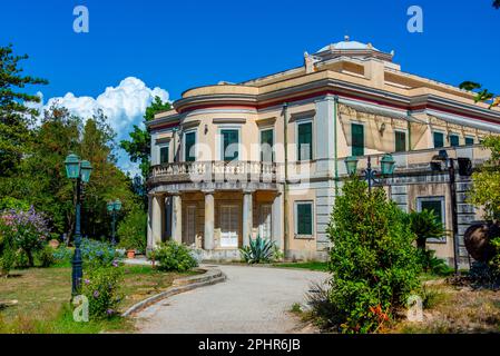 Musée de Palaiopolis - mon repos à Corfou, Grèce. Banque D'Images