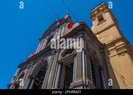 Eglise de San Giuseppe dei Ruffi dans le centre historique de Naples, Italie. Banque D'Images