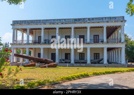 Musée d'histoire maritime et navale de Trincomalee, Sri Lanka. Banque D'Images