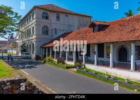 Bureau régional archéologique de Galle, Sri Lanka. Banque D'Images