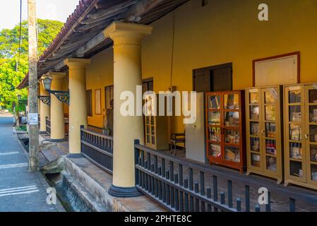 Bureau régional archéologique de Galle, Sri Lanka. Banque D'Images