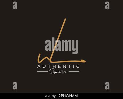 Modèle de logo UL Letter Vector Illustration de Vecteur