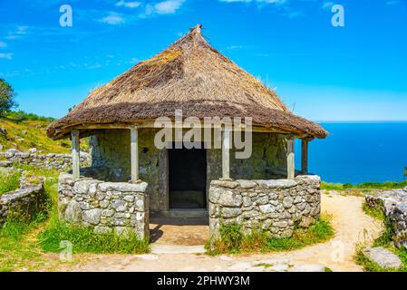 Castro de Santa Trega ancien site celtique près De A Guarda en Espagne. Banque D'Images