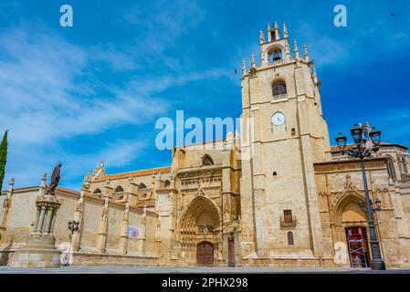 Catedral de San Antolin dans la ville espagnole Palencia Banque D'Images