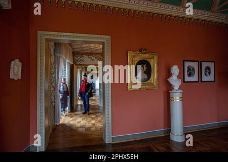 Schloss Rosenau, palais de Rosenau près de Coburg, Bavière, Allemagne Banque D'Images