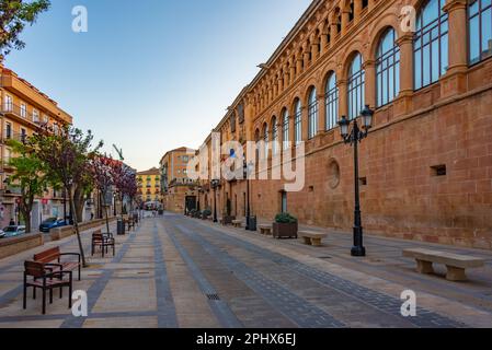 Palais de los Condes de Gomara dans la ville espagnole de Soria Banque D'Images